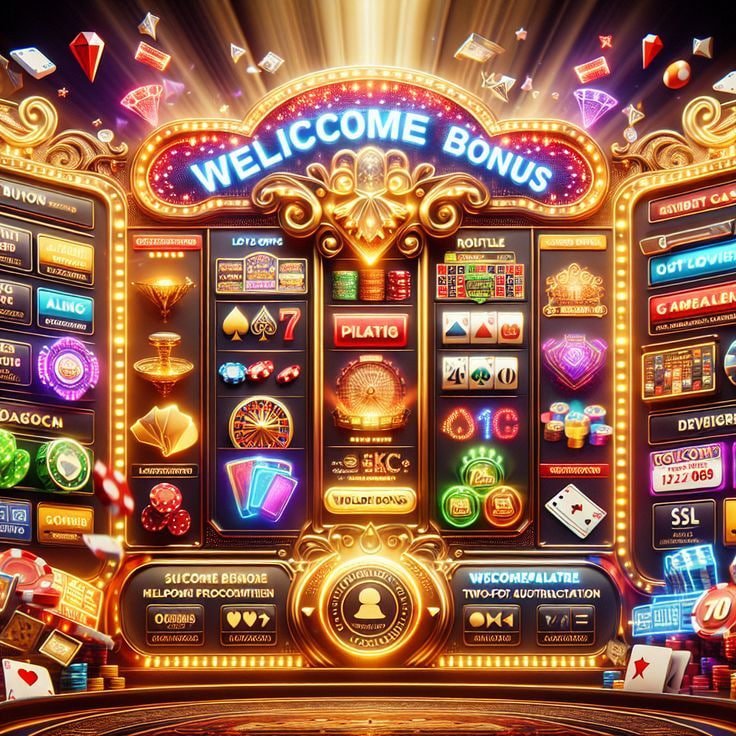 888soccer Slots ဂိမ်းအမျိုးမျိုး reels နှင့် jackpot symbols ပြသောမြင်ကွင်း